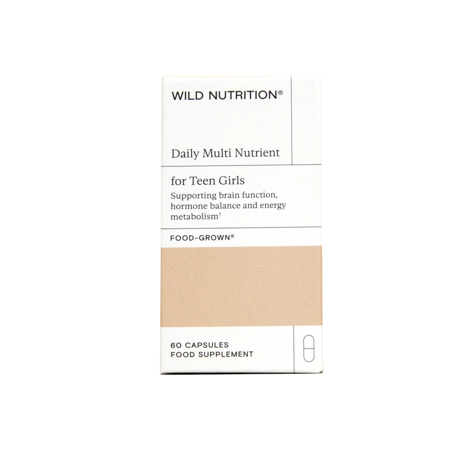Wild Nutrition Daily Multi Nutrient Teen Girl 60 Caps 4 Wild Nutrition Daily Multi Nutrient Teen Girl 60 Caps - Image 2