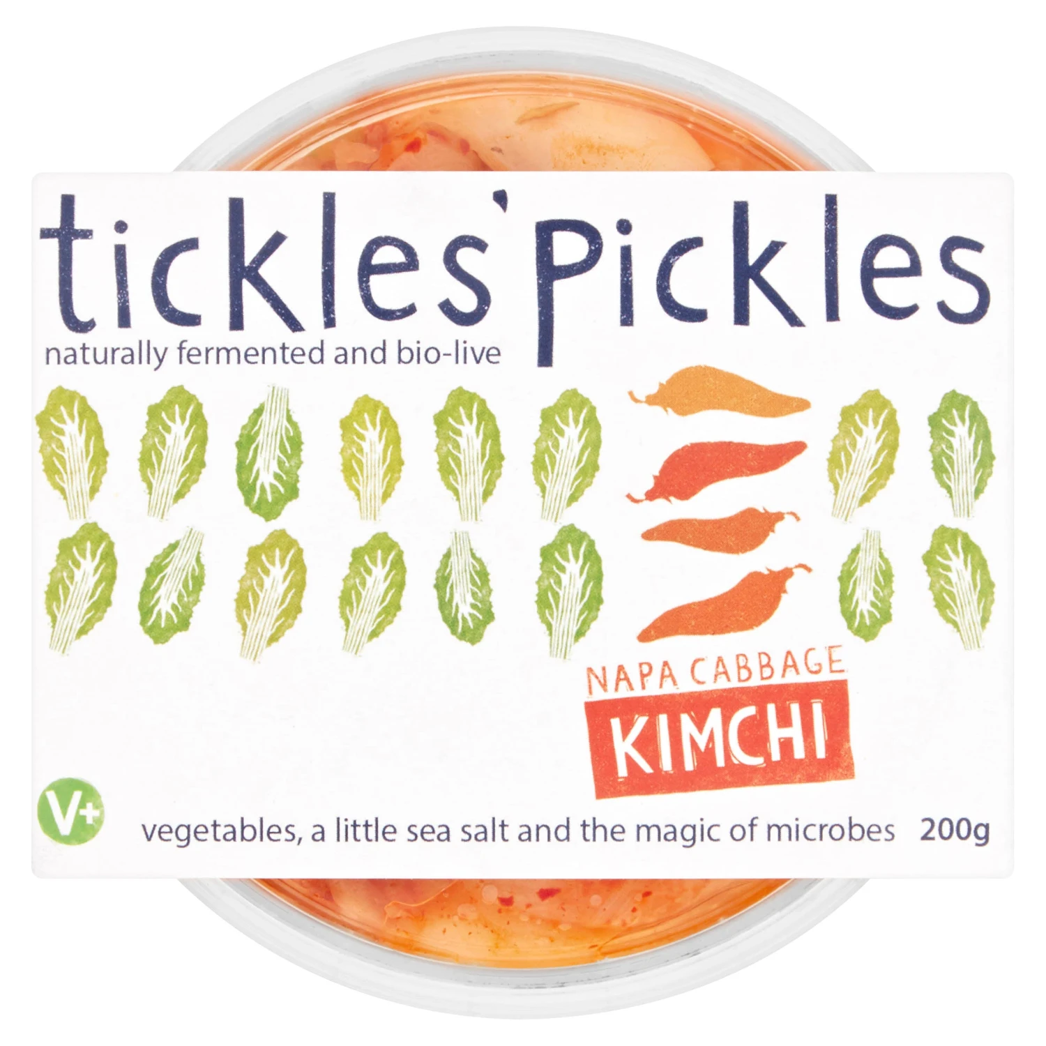 Tickles' Pickles Kimchi 200g 3 Tickles' Pickles Kimchi 200g