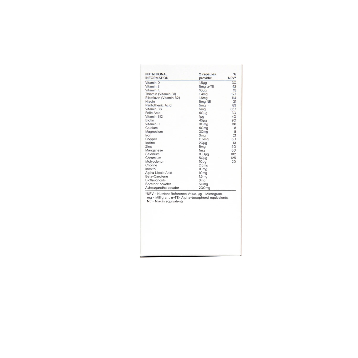 Wild Nutrition Daily Multi Nutrient For Women 60 Caps 6 Wild Nutrition Daily Multi Nutrient For Women 60 Caps - Image 4