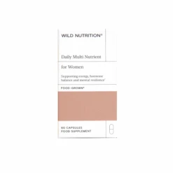 Wild Nutrition Daily Multi Nutrient For Women 60 Caps 11 Wild Nutrition Daily Multi Nutrient For Women 60 Caps -Optimal Home Furnishings W DailyMultiNutrientforWomen cutout Box FRONTNEW