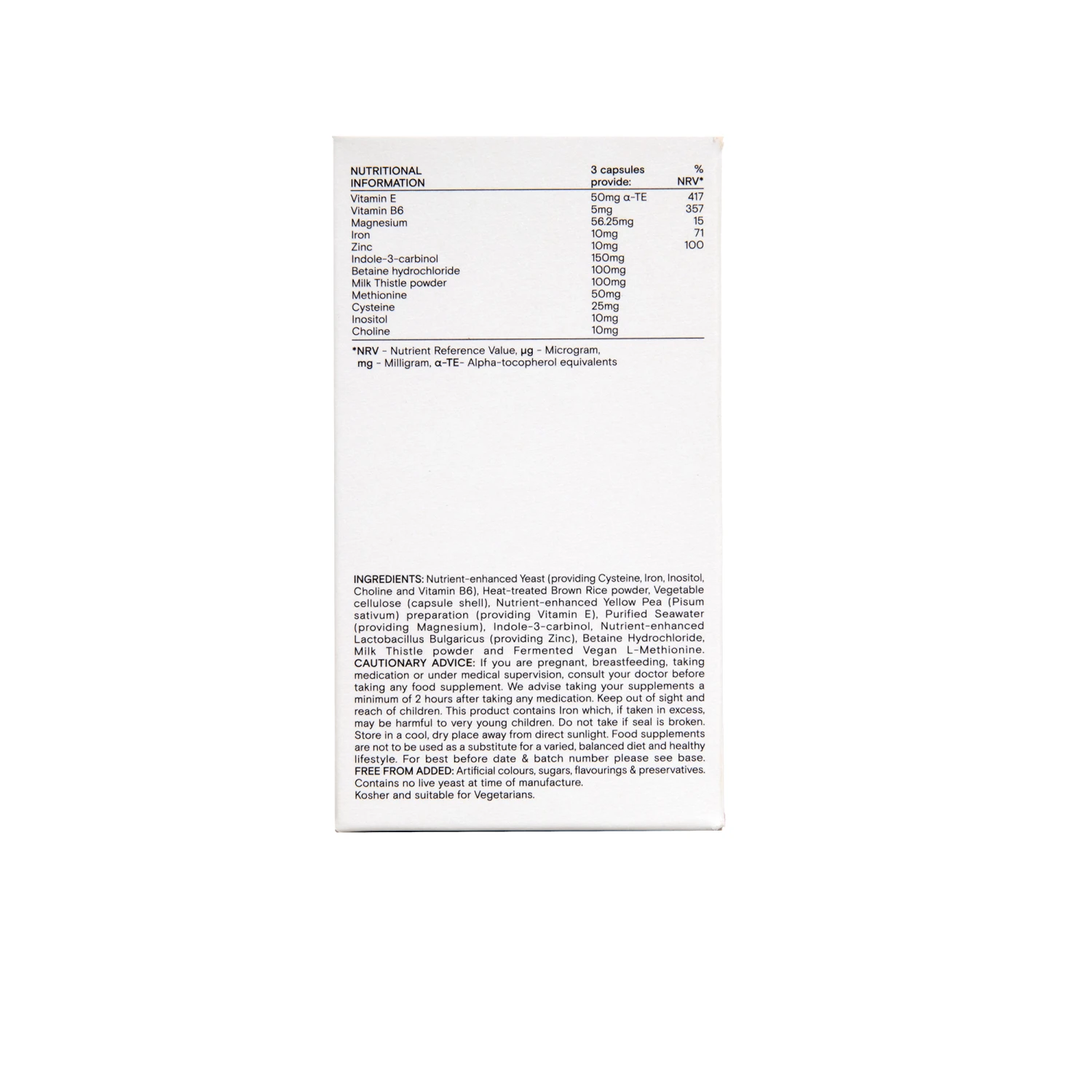 Wild Nutrition Endo Support 90 Caps 5 Wild Nutrition Endo Support 90 Caps - Image 3