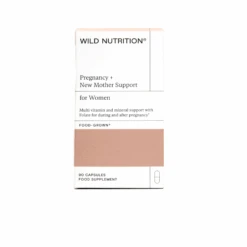 Wild Nutrition Pregnancy & New Mother Support 90 Caps -Optimal Home Furnishings W Pregnancy NewMotherSupport cutoutBox FRONTNEW