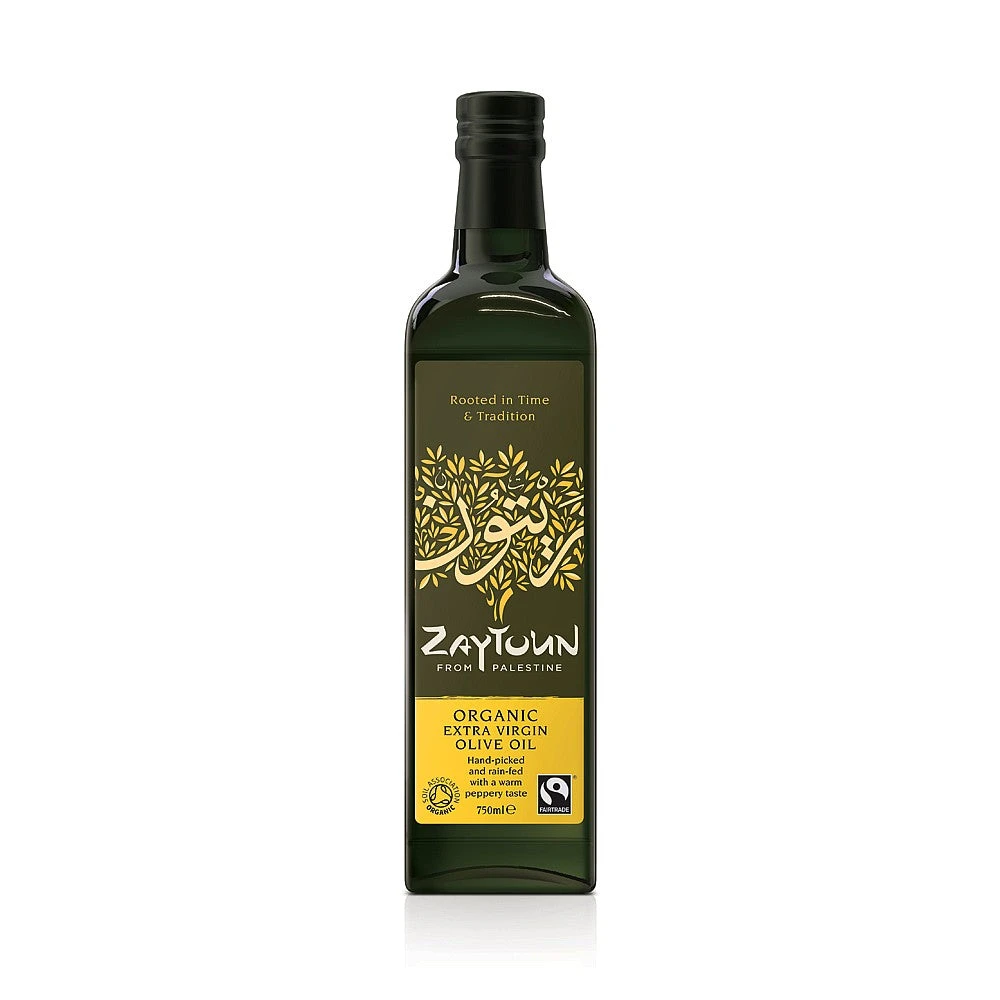 Zaytoun Palestinian Extra Virgin Olive Oil (Fair Trade) 750ml 3 Zaytoun Palestinian Extra Virgin Olive Oil (Fair Trade) 750ml