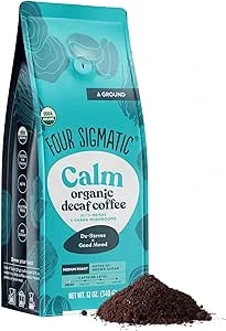 Four Sigmatic Chill Decaf Ground Coffee With Reishi & Chaga Mushrooms 340g